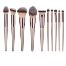 High Quality 10pcs Vegan Make up Brush Wholesale Professional Logo Custom Private Label Makeup Brush Set